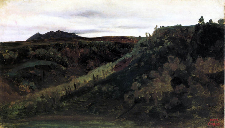 Jean-Baptiste-Camille Corot Mount Soracte - Hand Painted Oil Painting