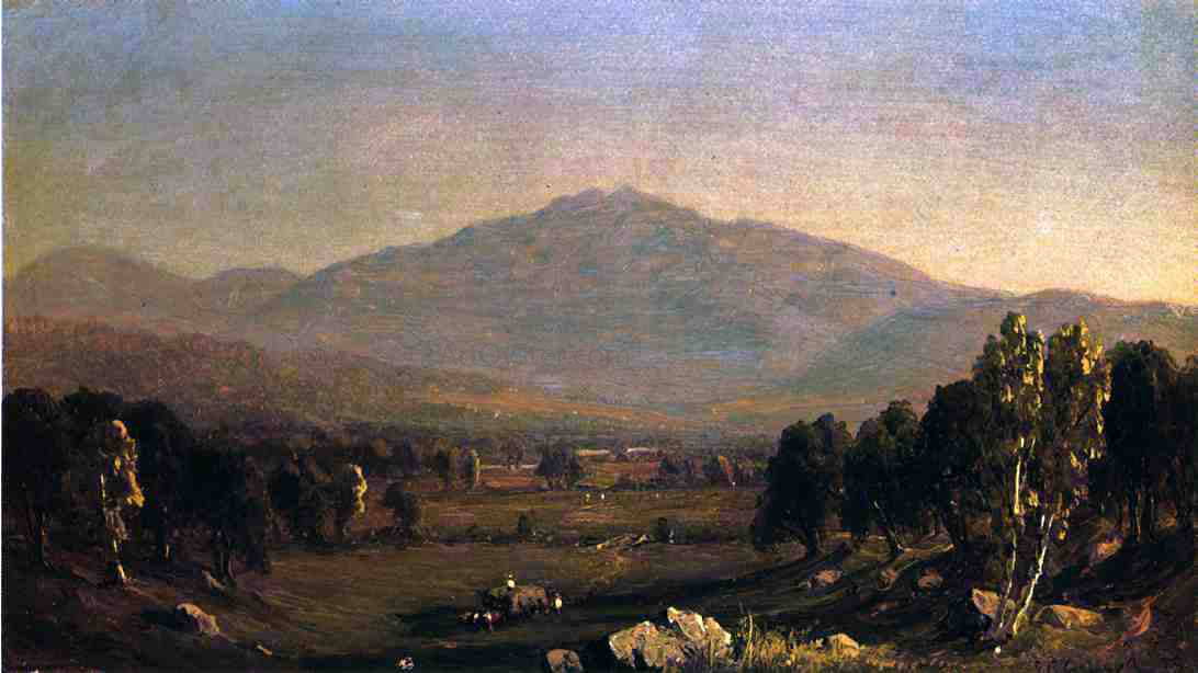 Sanford Robinson Gifford Mount Washington - Hand Painted Oil Painting