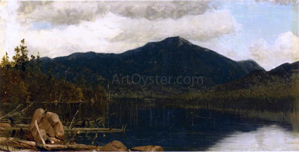  Sanford Robinson Gifford Mount Whiteface from Lake Placid - Hand Painted Oil Painting