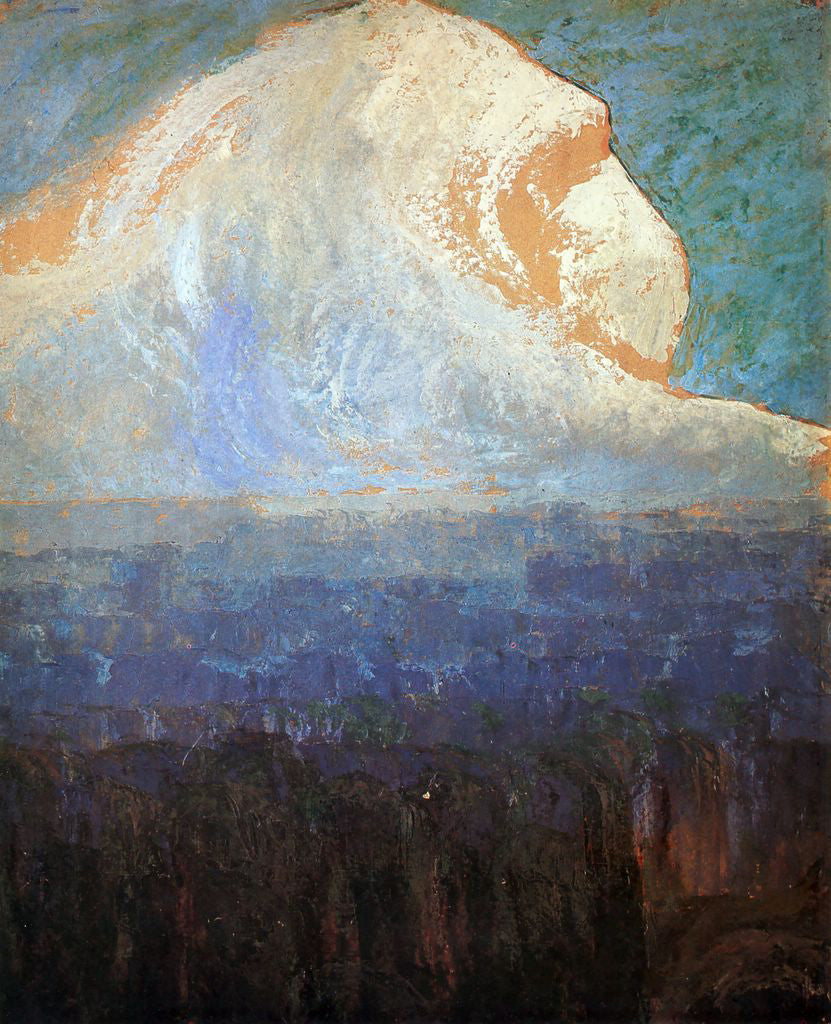 Mikalojus Ciurlionis Mountain - Hand Painted Oil Painting