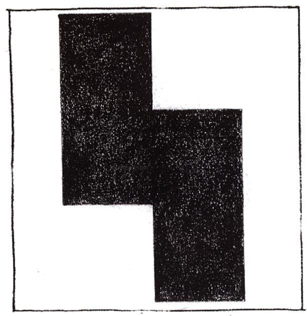 Kazimir Malevich Movement Suprematist Square - Hand Painted Oil Painting