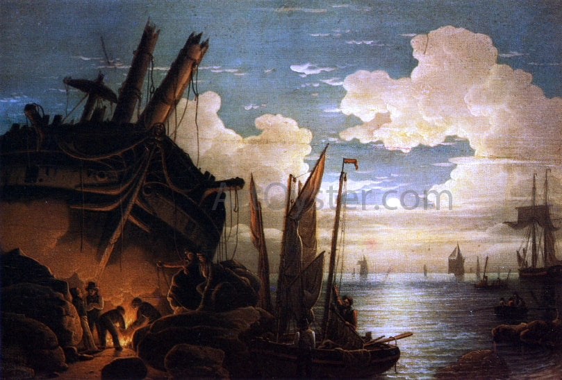 Robert Salmon Mown Lite - Hand Painted Oil Painting