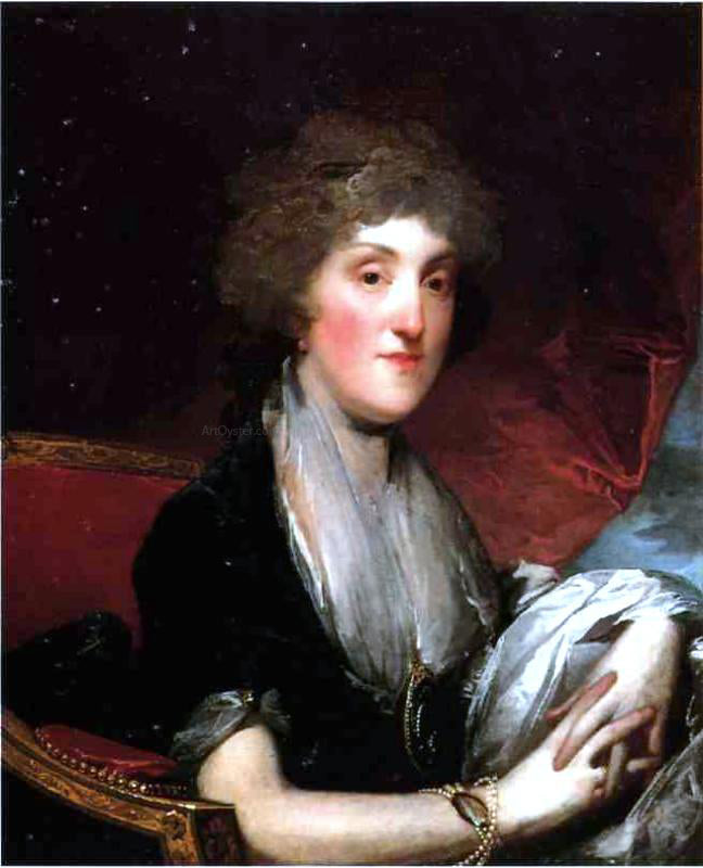  Gilbert Stuart Mrs. Alexander James Dallas, nee Arabella Maria Smith - Hand Painted Oil Painting