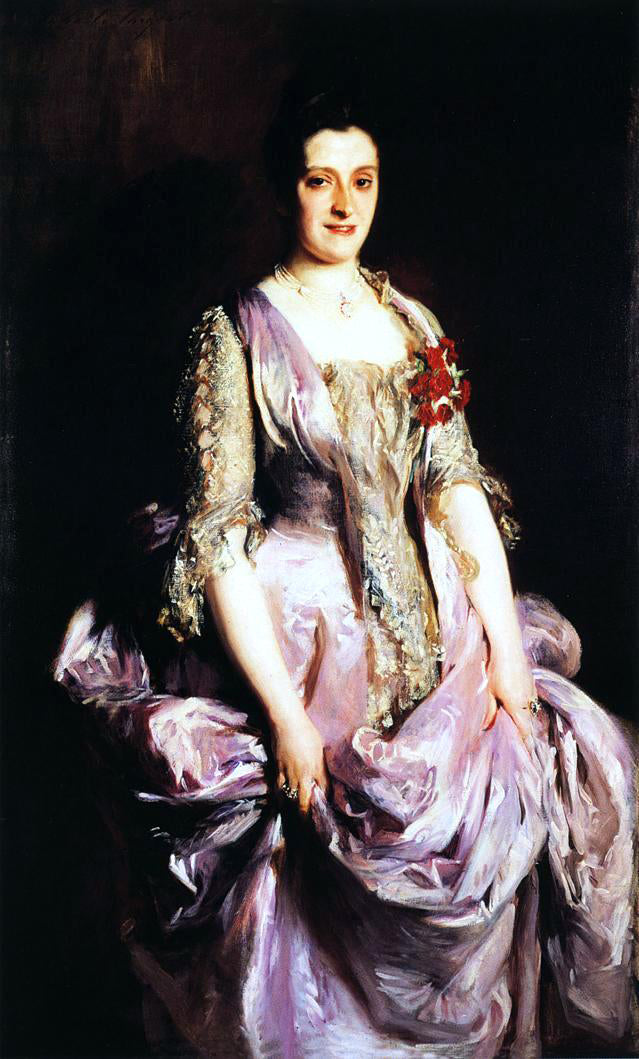 John Singer Sargent Mrs. Benjamin Kissam - Hand Painted Oil Painting