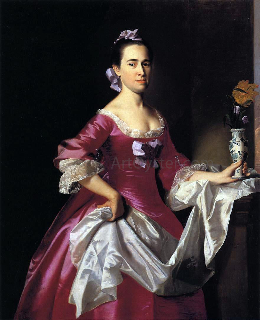 John Singleton Copley Mrs George Watson (Elizabeth Oliver) - Hand Painted Oil Painting