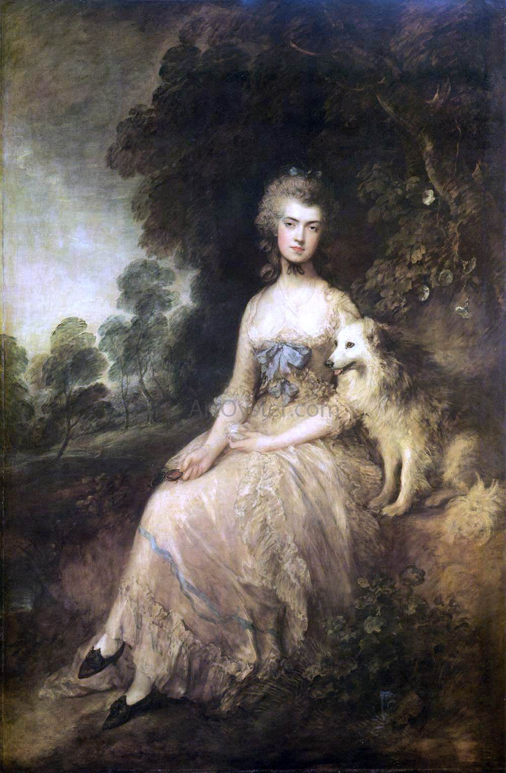  Thomas Gainsborough Mrs. Mary Robinson ("Perdita") - Hand Painted Oil Painting