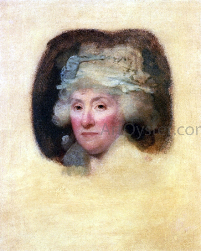  Gilbert Stuart Mrs. Robert Morris - Hand Painted Oil Painting