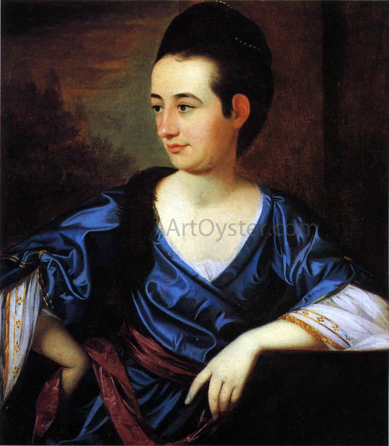 Henry Benbridge Mrs. William Allston, Jr (Rachel Moore) - Hand Painted Oil Painting