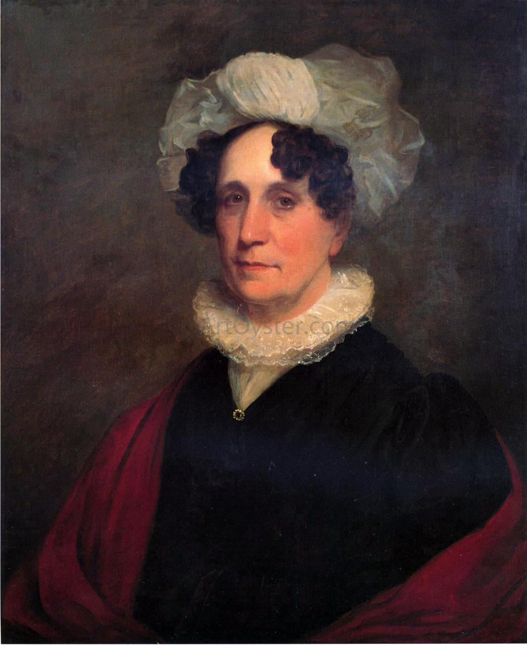  John Wesley Jarvis Mrs. William Palfrey - Hand Painted Oil Painting
