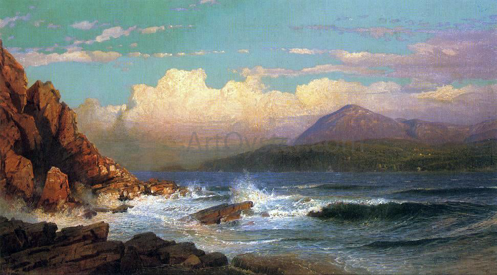 William Trost Richards Mt. Desert, Maine - Hand Painted Oil Painting