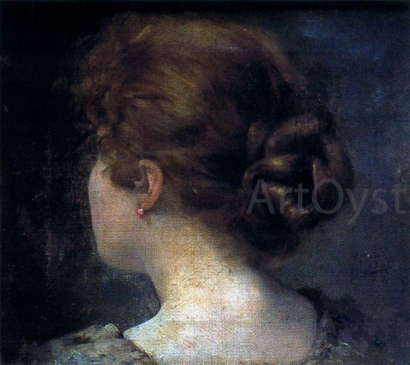 Ignacio Diaz Olano Mujer - Hand Painted Oil Painting