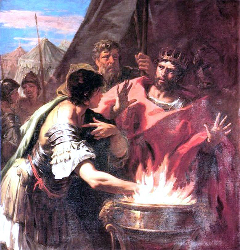 Sebastiano Ricci Muzio Scevola - Hand Painted Oil Painting