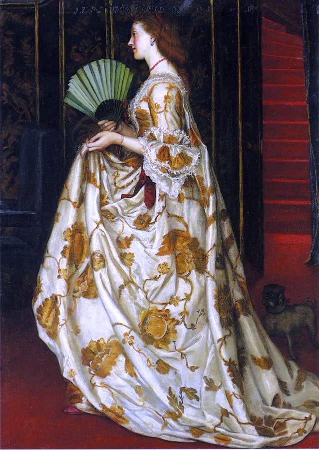 Valentine Cameron Prinsep My Lady Betty - Hand Painted Oil Painting