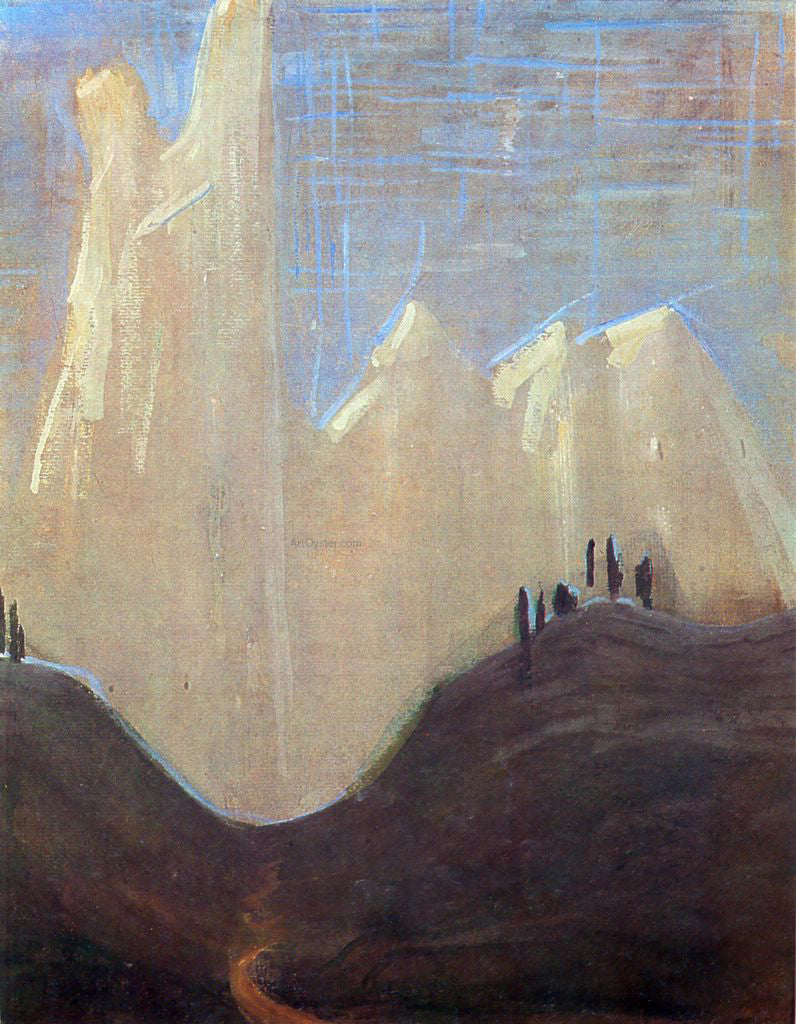 Mikalojus Ciurlionis My Road I - Hand Painted Oil Painting