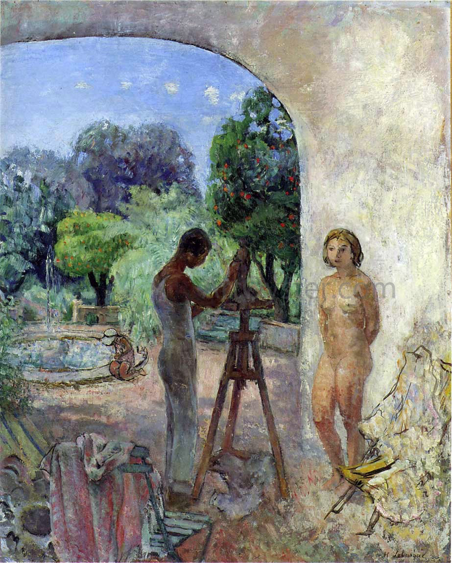 Henri Lebasque My son - Hand Painted Oil Painting