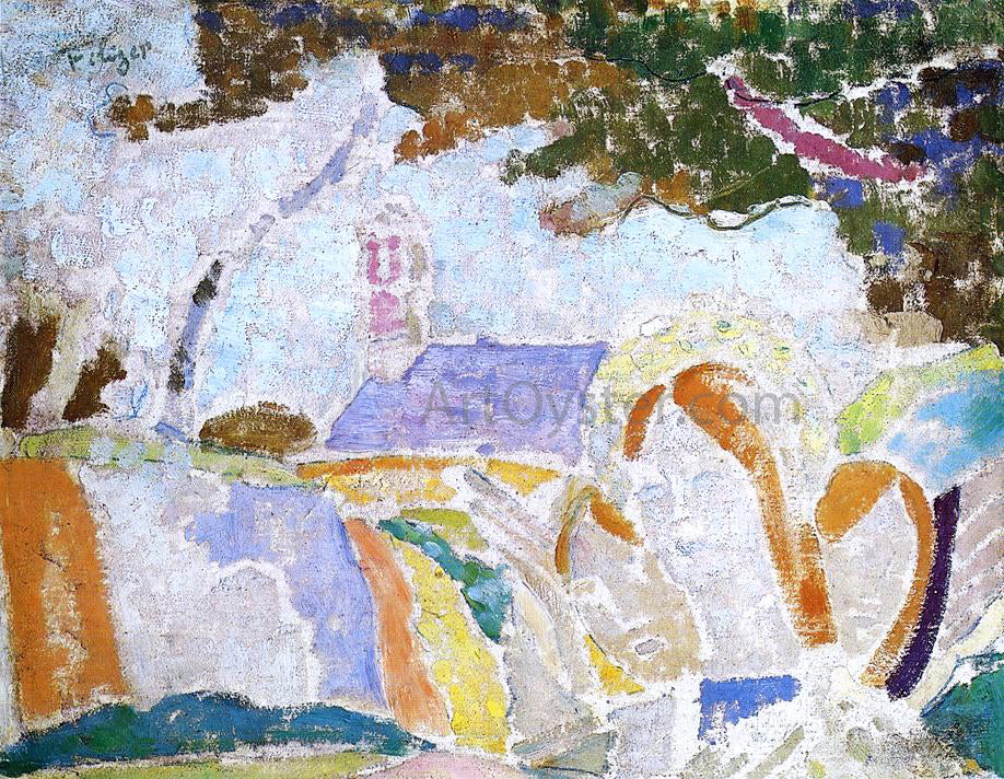 Charles Filiger Mystical Trilogie - Breton Landscape - Hand Painted Oil Painting