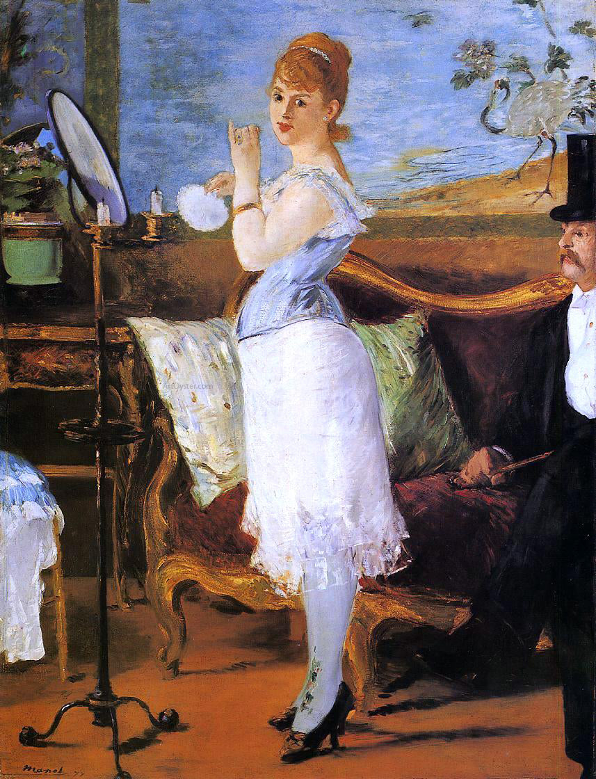 Edouard Manet Nana - Hand Painted Oil Painting