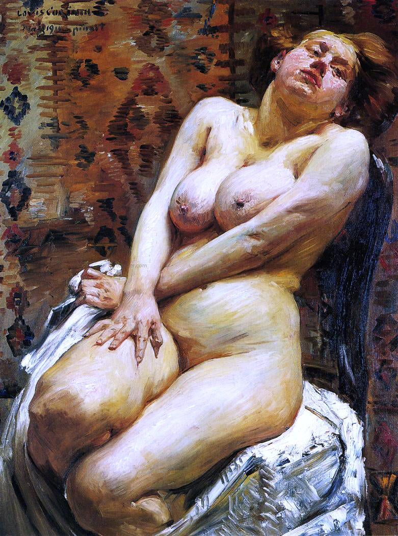  Lovis Corinth Nana, Female Nude - Hand Painted Oil Painting