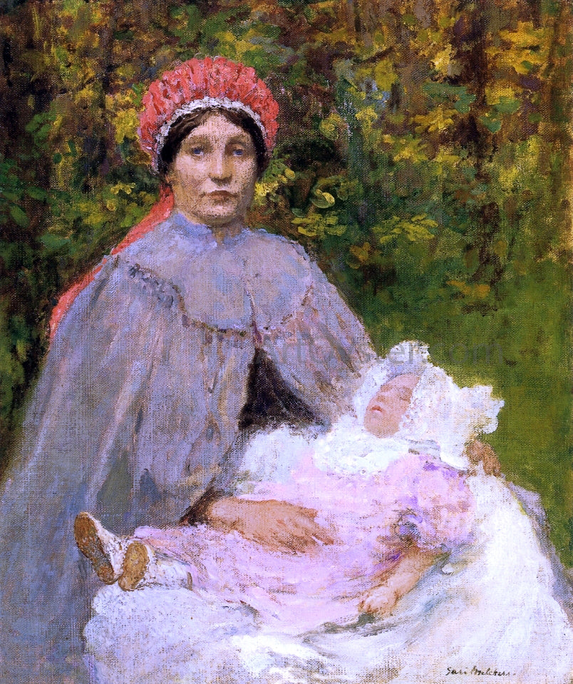 Gari Melchers Napping - Hand Painted Oil Painting