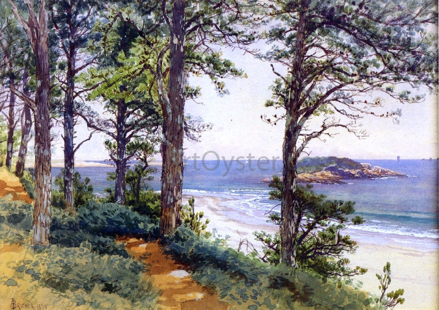 Alfred Thompson Bricher Narragansett Seascape - Hand Painted Oil Painting
