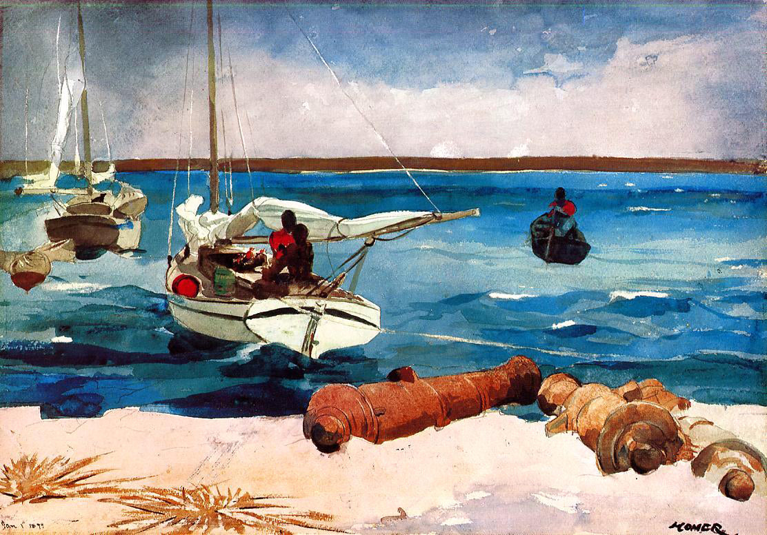 Winslow Homer Nassau - Hand Painted Oil Painting