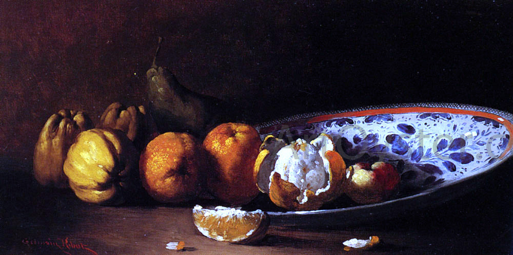 Germain Clement Ribot Nature Morte Aux Fruits - Hand Painted Oil Painting