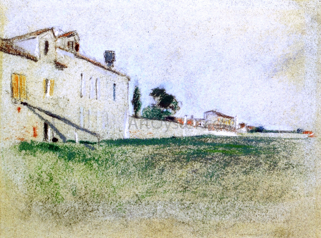 John Twachtman Near Paris - Hand Painted Oil Painting