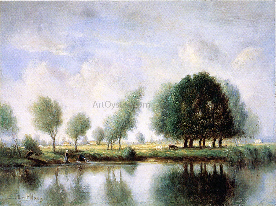 Gilbert Munger Near Reuilly - Hand Painted Oil Painting
