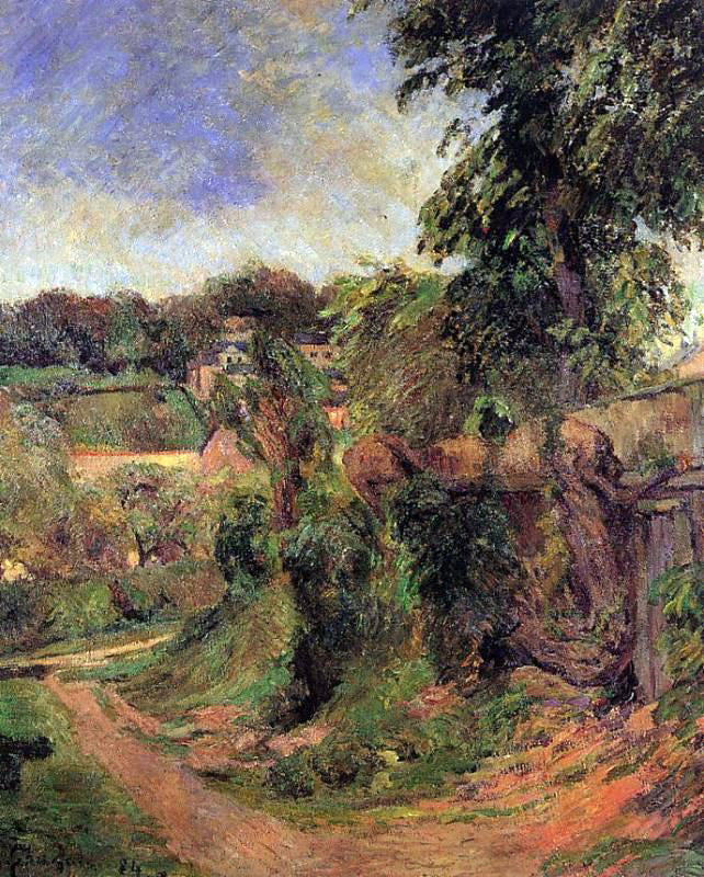 Paul Gauguin Near Rouen - Hand Painted Oil Painting