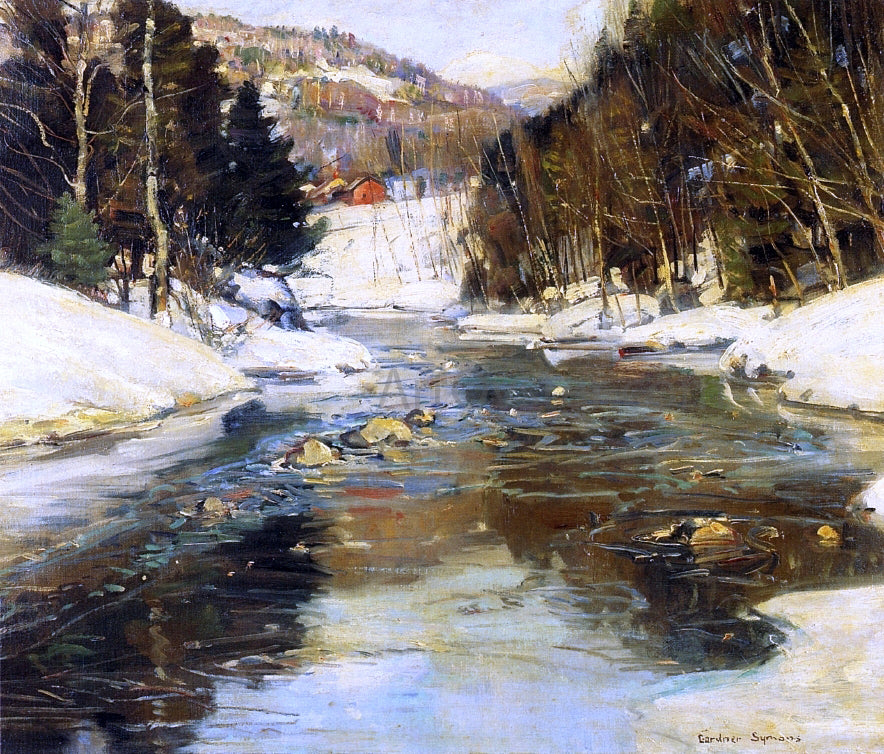 George Gardner Symons Near Springfield, Massachusetts - Hand Painted Oil Painting
