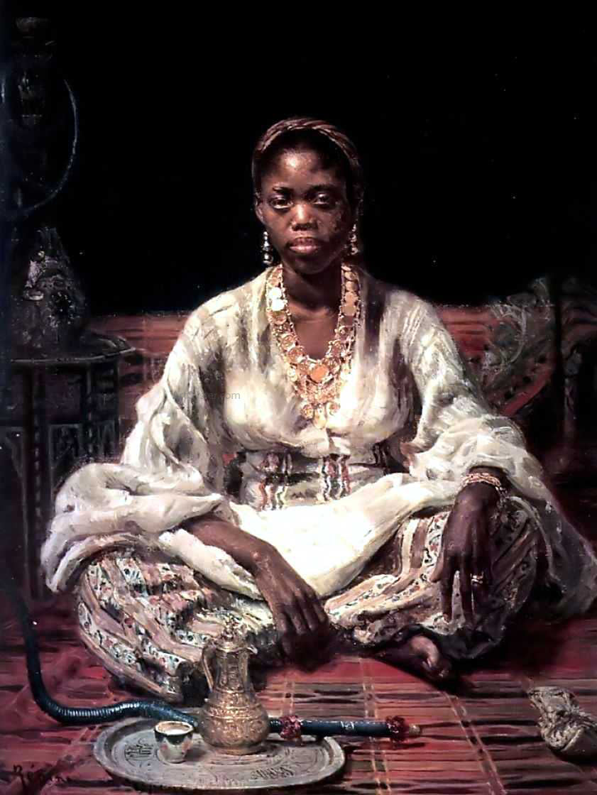 Ilia Efimovich Repin Negress - Hand Painted Oil Painting
