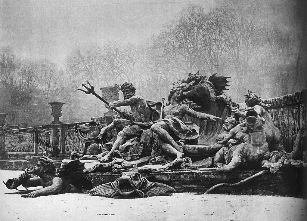 Lambert-Sigisbert Adam Neptune and Amphitrite - Hand Painted Oil Painting