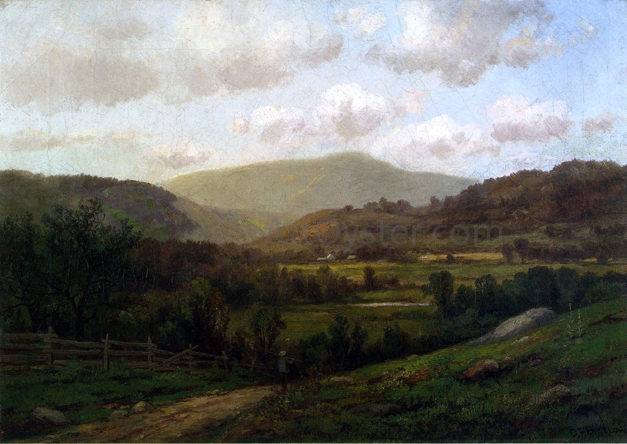 Daniel Folger Bigelow New England Landscape - Hand Painted Oil Painting