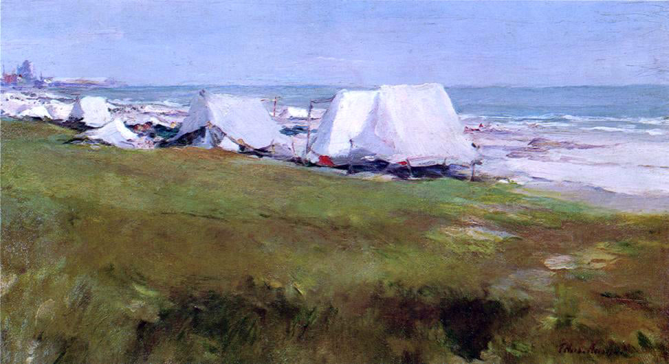 Thomas Pollock Anschutz New Jersey Shore - Hand Painted Oil Painting