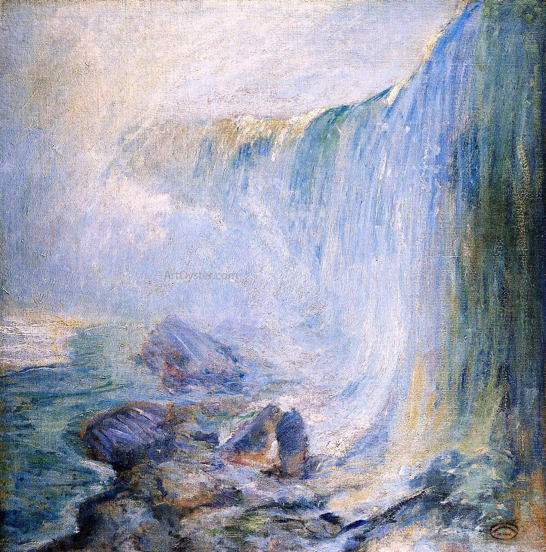 John Twachtman Niagara Falls - Hand Painted Oil Painting