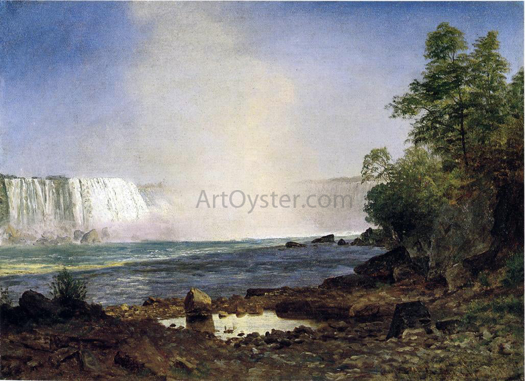 Albert Bierstadt Niagara Falls - Hand Painted Oil Painting