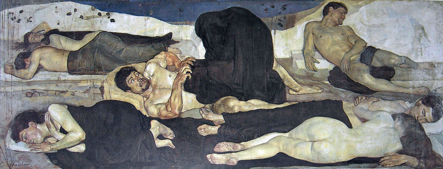 Ferdinand Hodler Night - Hand Painted Oil Painting