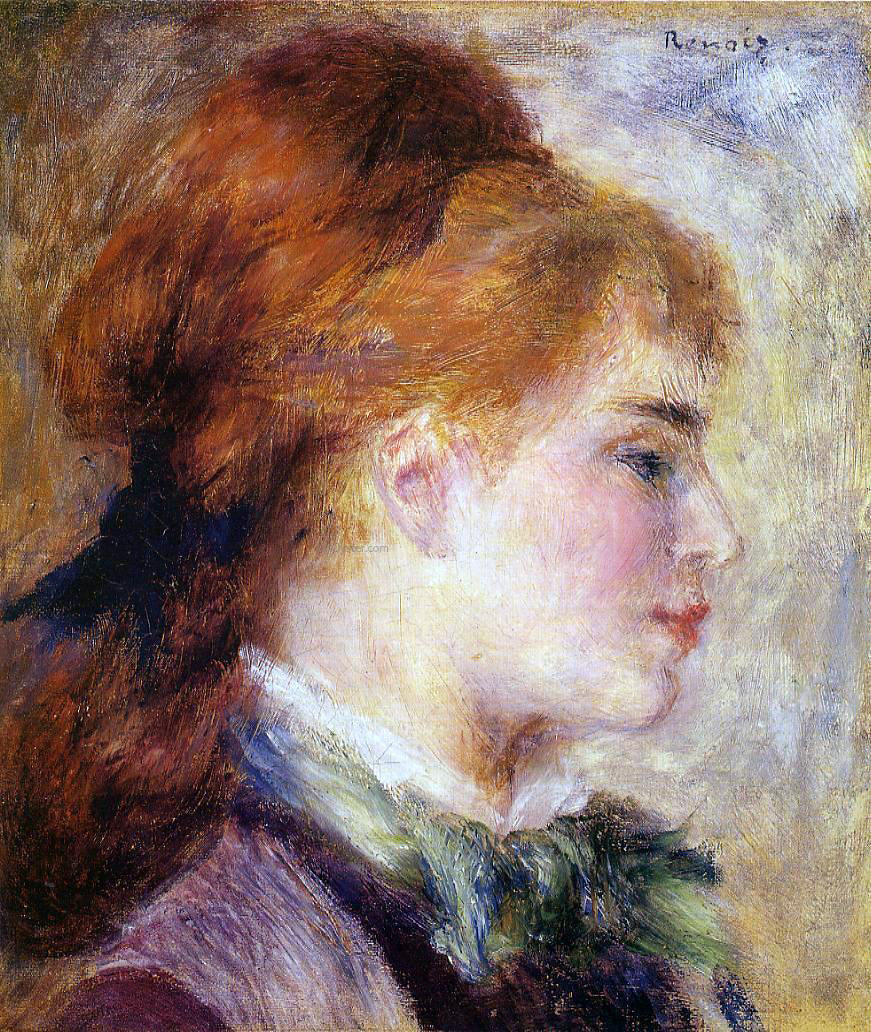 Pierre Auguste Renoir Nini Lopez - Hand Painted Oil Painting