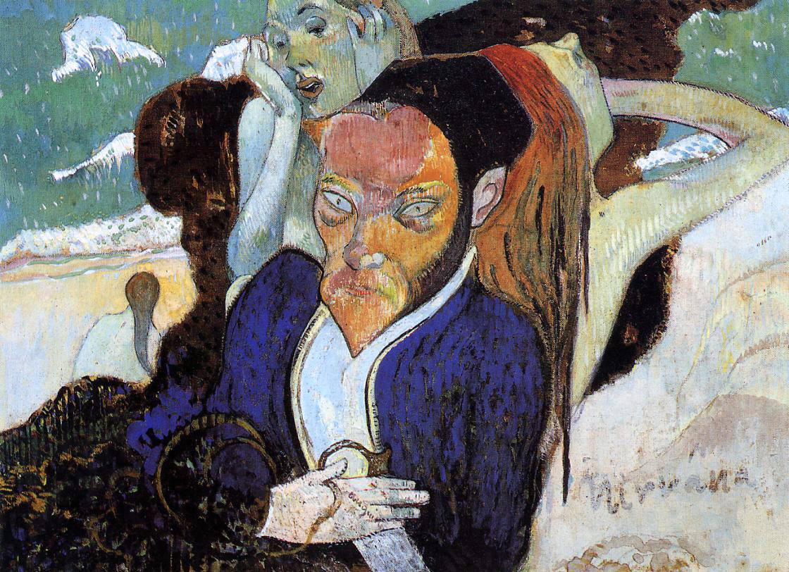  Paul Gauguin Nirvana (also known as Portrait of Meyer de Hasn) - Hand Painted Oil Painting