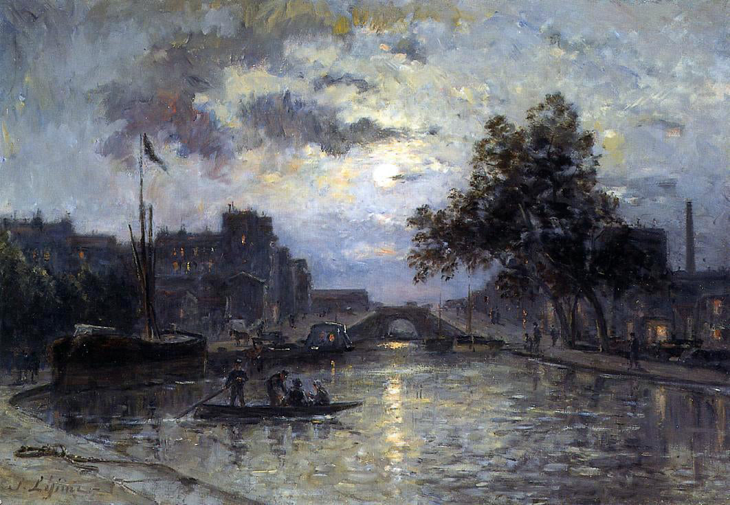 Stanislas Lepine Nocturn - Hand Painted Oil Painting