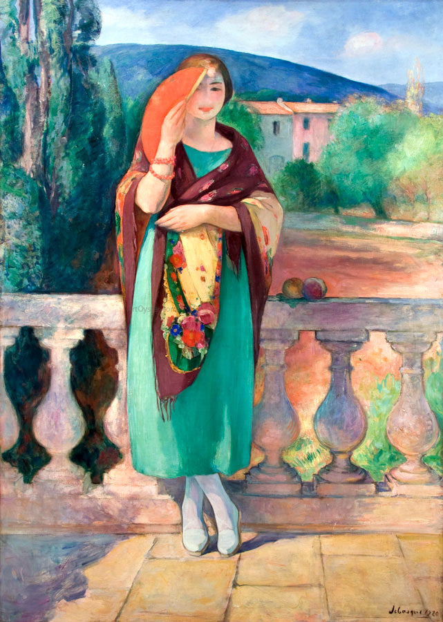 Henri Lebasque Nono in costume - Hand Painted Oil Painting