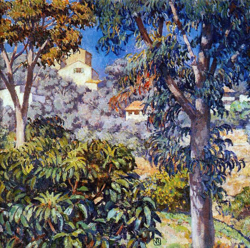 Theo Van Rysselberghe Noon Landscape - Hand Painted Oil Painting