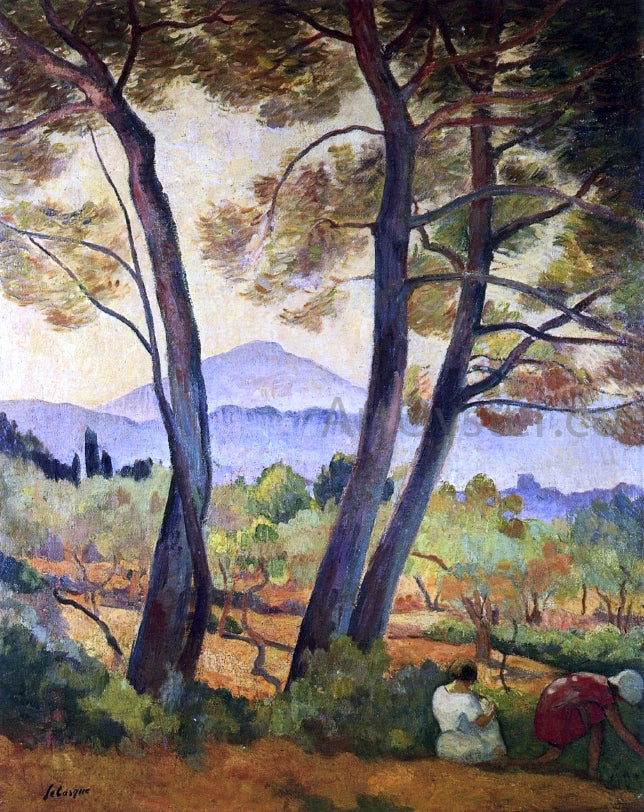 Henri Lebasque Noon Landscape - Hand Painted Oil Painting