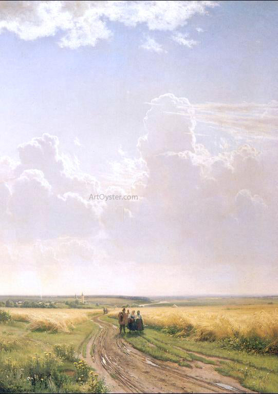 Ivan Ivanovich Shishkin Noon, view near Moscow - Hand Painted Oil Painting