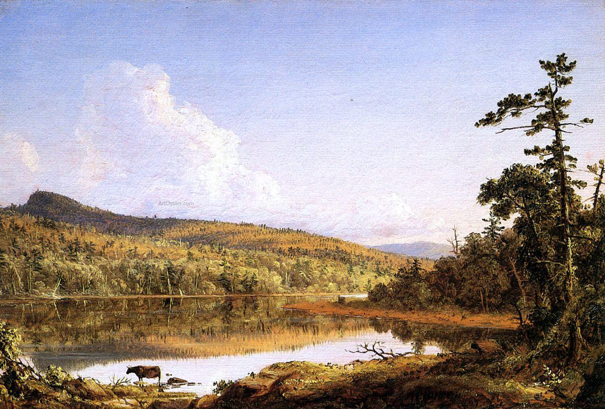 Frederic Edwin Church North Lake - Hand Painted Oil Painting