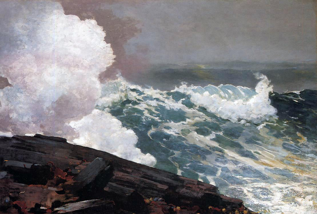 Winslow Homer Northeaster - Hand Painted Oil Painting