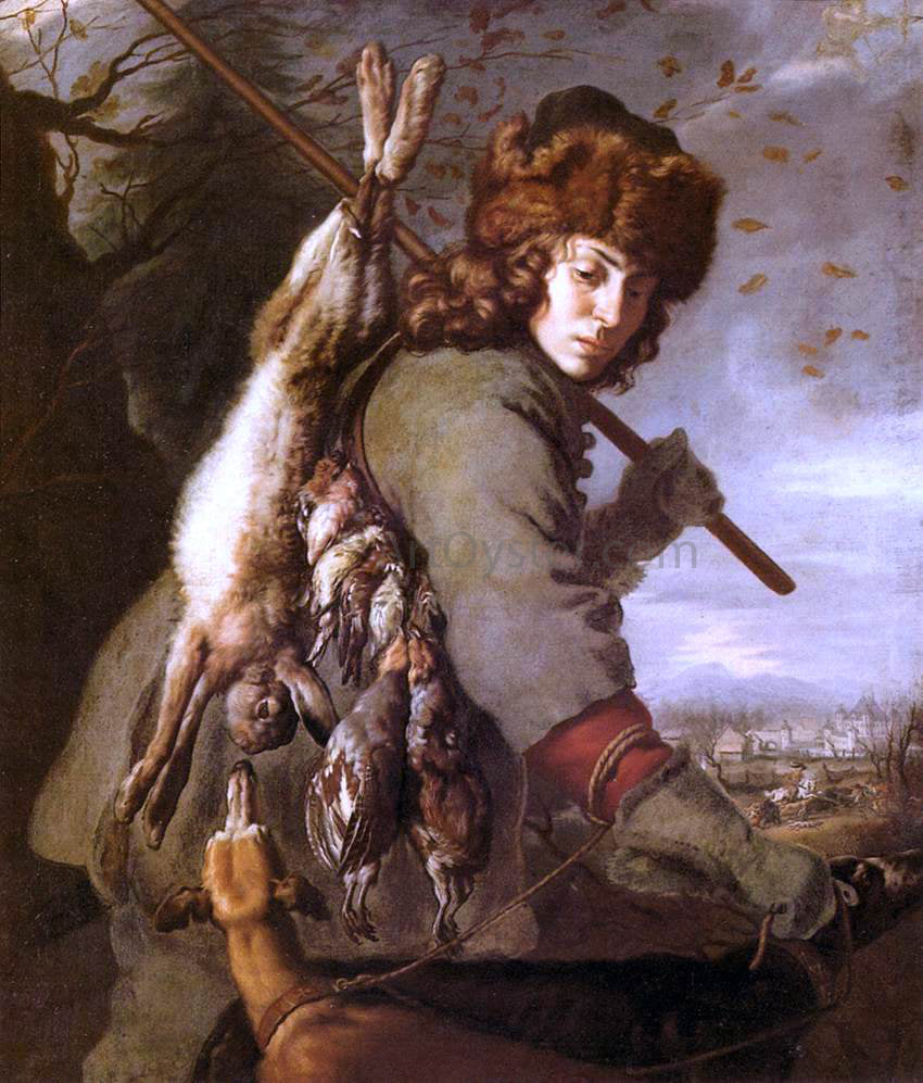Joachim Von Sandrart November - Hand Painted Oil Painting