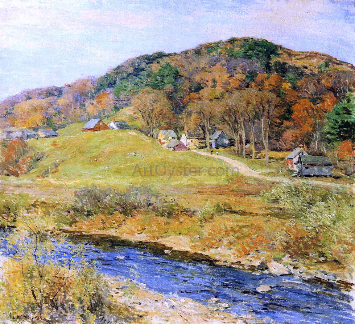 Willard Leroy Metcalf November Mist - Hand Painted Oil Painting