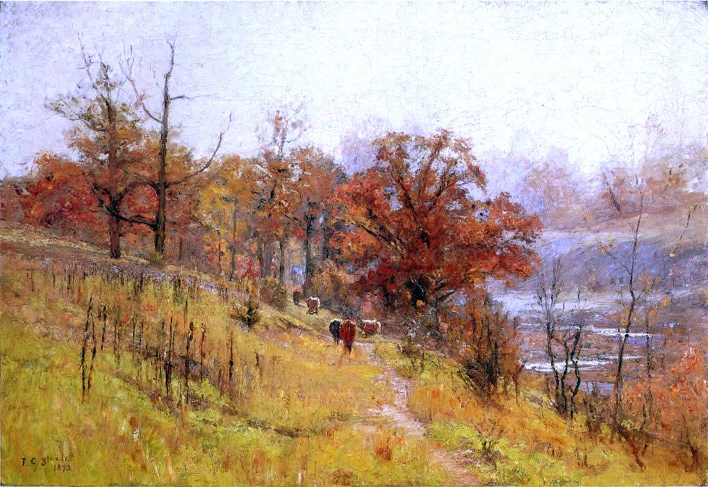 Theodore Clement Steele November's Harmony - Hand Painted Oil Painting
