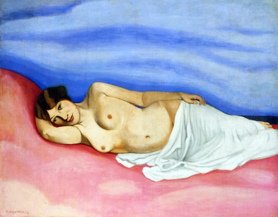 Felix Vallotton Nude in Bed - Hand Painted Oil Painting